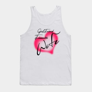 Girlfriend Fiancee Wife , girlfriend holiday , girlfriend Tank Top